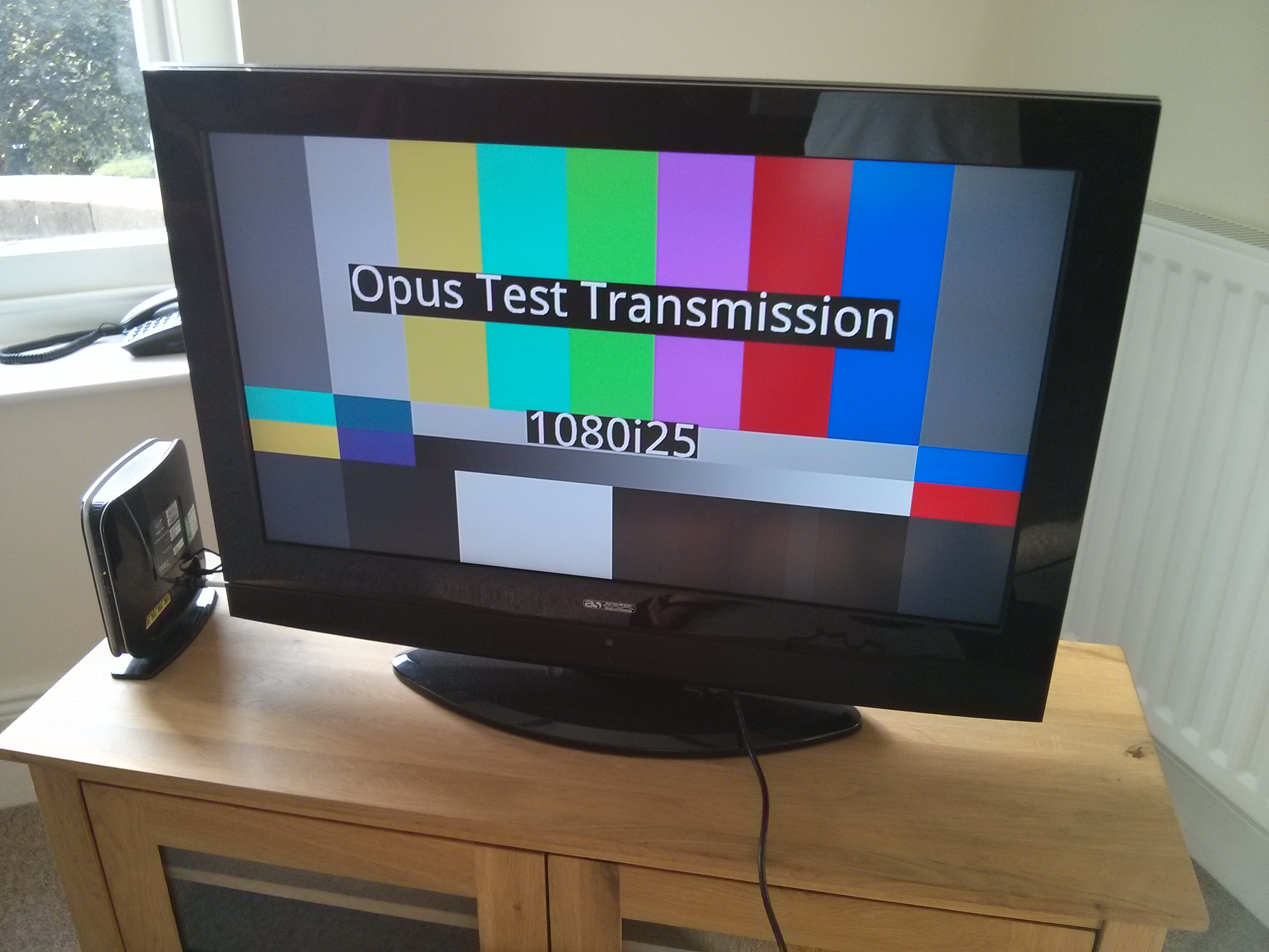 OBE Opus Test Transmission