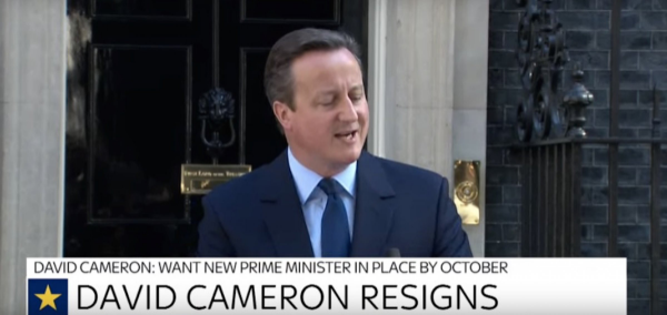 News - Cameron resigns