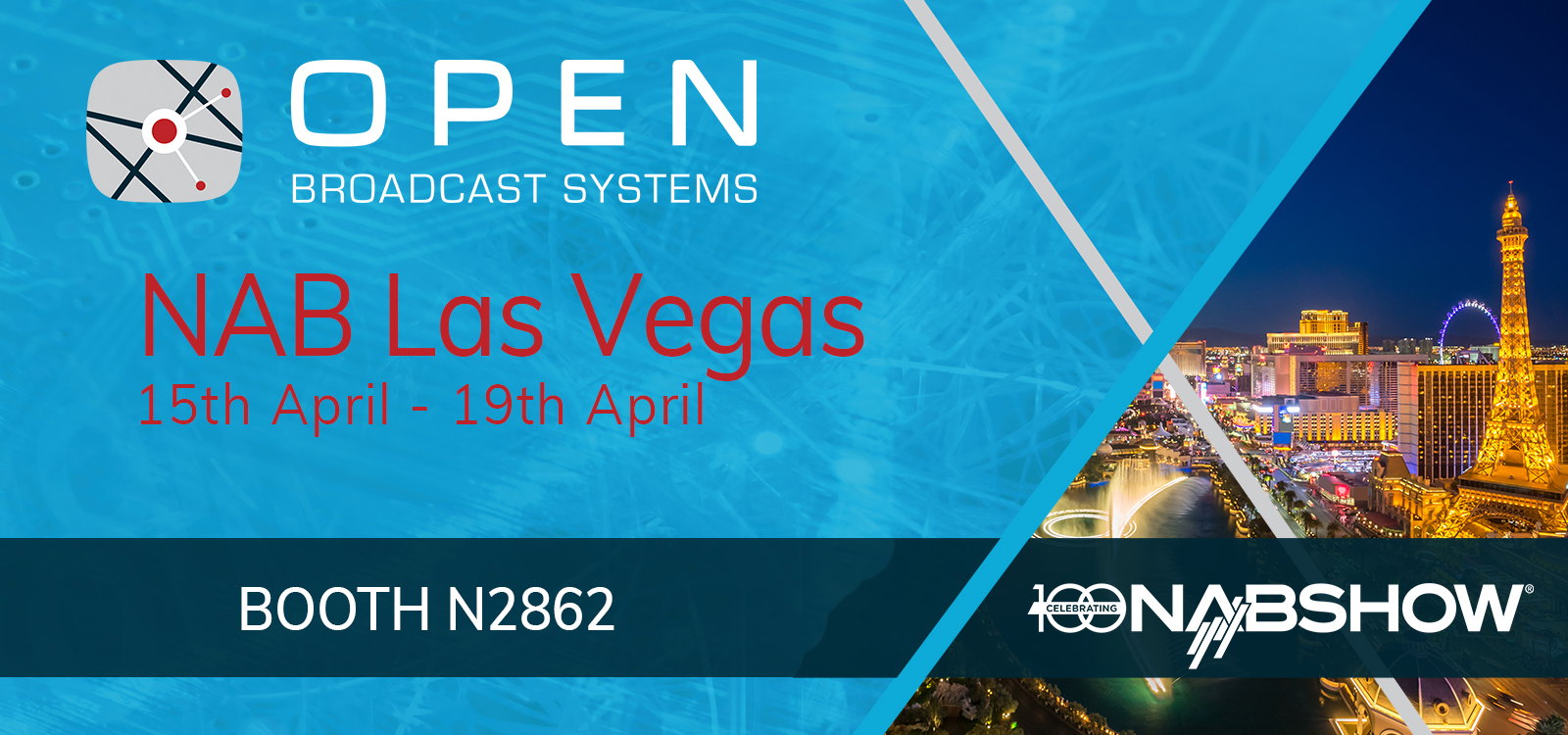 Open Broadcast Systems at NAB Las Vegas